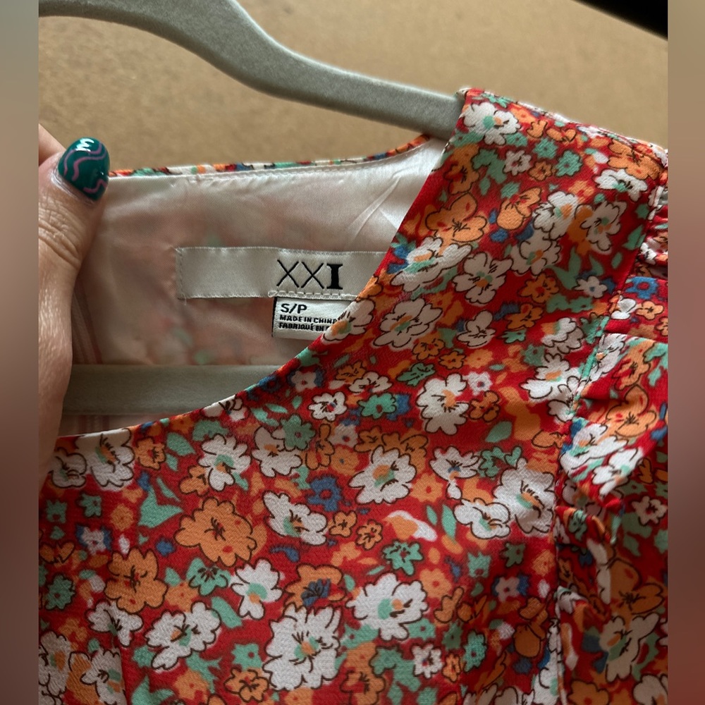 Floral Vintage Dress Forever 21